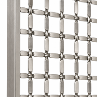 Panneaux décoratifs personnalisés en treillis métallique en acier inoxydable 304 – Pliage, soudage et découpe inclus – Rideaux décoratifs et cloisons