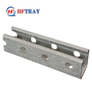 Système de montage solaire en acier au carbone, profilés en C perforés, supports en acier, profilés en C spéciaux, vente en gros d'usine - Product Image 4