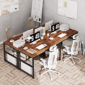 <span class=keywords><strong>Escritorio</strong></span> Rectangular <span class=keywords><strong>Tribesigns</strong></span> de 78.7 Pulgadas para Dos Personas, <span class=keywords><strong>Escritorio</strong></span> Doble para Oficina, Cubículo, Estación de Trabajo - Product Image 4