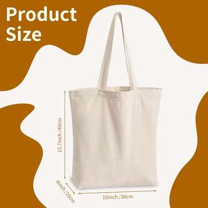 Promotional <b>Travel</b> Large Designer Cute Custom Logo Print Size Washable Durable Blank <b>Tote</b> Cotton Shopping Canvas Bag - Product Image 6