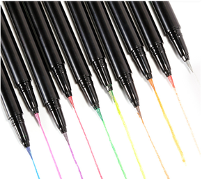 อายไลเนอร์ชนิดน้ำหลายสีเขียนฉลากส่วนตัวปากกาอายไลเนอร์ติดทนนานอายไลเนอร์แบบแวววาวติดทนนาน - Product Image 5