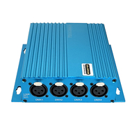Amplificador POE X-Power ArtNet a DMX, Controlador DMX512 de 2048 Canales, Atenuador de Iluminación para Discotecas, Sun Suite3 DVC5