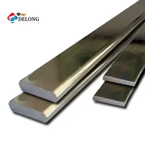 Barras planas de acero al carbono galvanizado a36, productos de 5160, resorte de acero, espesor de 3,0-60,0mm, 201, 202, 304, barra plana de acero inoxidable 316