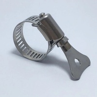 Type de clé en plastique papillon de style américain poignée réglable clé tournante collier de serrage pour tuyau