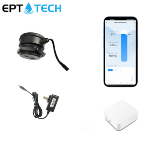 Epttech ZigBee tín hiệu giám sát từ xa không dây IP67 bể siêu âm mực nước cảm biến uống lỏng đo chỉ số - Product Image 1