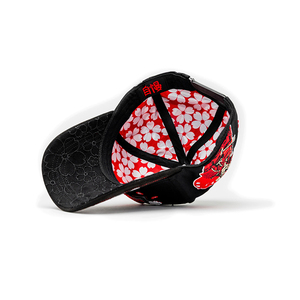 Gorra de Béisbol Personalizada con Logotipo, Diseño Curvo en la Parte Trasera, Bordado a Mano de 5 Paneles, Estilo Vintage con Letras <span class=keywords><strong>Kenji</strong></span>, Unisex, ODM OEM - Product Image 4