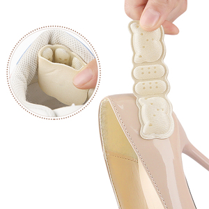 Coussinets de talon <span class=keywords><strong>pour</strong></span> <span class=keywords><strong>chaussures</strong></span> trop grandes Inserts de talon Poignées de talon antidérapantes Inserts de coussins de doublure Empêche les ampoules de frottement - Product Image 3