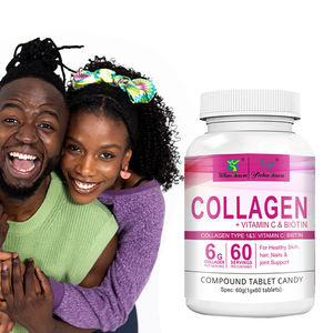 ממתקי טאבלט עם סוג קולגן 1 3 ויטמין c ביוטין עבור העור שיער ציפורניים ויתרונות סחוס משותף - Product Image 6