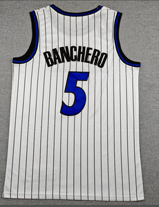 Nouveaux styles 2026, ventes chaudes et haute qualité, <span class=keywords><strong>maillot</strong></span> de basket-ball pour hommes, broderie cousue, unisexe, <span class=keywords><strong>Orlando</strong></span> <span class=keywords><strong>Magic</strong></span> Paolo Banchero - Product Image 5