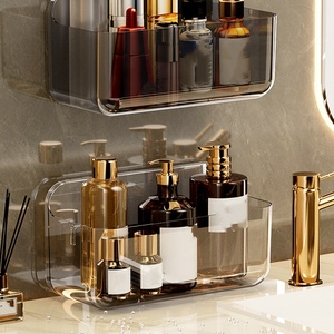 Scatola portaoggetti per cosmetici ad <span class=keywords><strong>alta</strong></span> trasparenza, non perforata e ispessita, da parete per bagno - Product Image 3