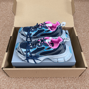 Zapatillas Deportivas de Plataforma con Malla Blanca, Gris y Naranja, Transpirables, Estilo Urbano - Product Image 2