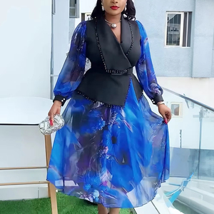 Elegant Beach Party Dress for Fat Lady - Plus Size Fashion