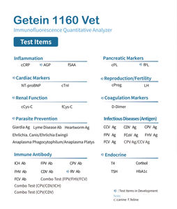<span class=keywords><strong>Point</strong></span> <span class=keywords><strong>Of</strong></span> <span class=keywords><strong>Care</strong></span> Test Getein 1160 Dierenarts Veterinaire Analysator Ziekenhuisapparatuur - Product Image 3
