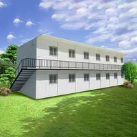 Dong Ji Petites maisons modernes Facile à assembler Immeuble de bureaux préfabriqué Conteneur modulaire en acier prêt à l'emploi Maisons préfabriquées Vente