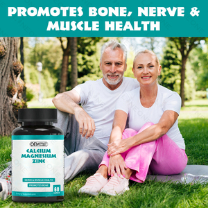 Viên nang bổ sung canxi magie kẽm 3 trong 1 nhãn hiệu riêng, hỗ trợ sức khỏe xương, thần kinh và cơ bắp - Product Image 2