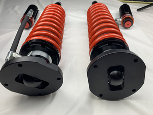 Kit de amortiguadores de ajuste todoterreno 4WD, para <span class=keywords><strong>Nissan</strong></span> Navara, elevación fuera de carretera, <span class=keywords><strong>4x4</strong></span>, coilover, suspensión de ajuste de compresión - Product Image 5