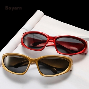 Boyarn prezzo a buon mercato occhiali moda Custom Designer occhiali da sole moda festa <span class=keywords><strong>Y2K</strong></span> occhiali da sole per gli uomini delle donne - Product Image 3