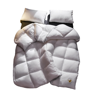 Nouveaux couvre-lits et édredons en coton haut de gamme Icarus, 5% <span class=keywords><strong>duvet</strong></span> <span class=keywords><strong>d</strong></span>'<span class=keywords><strong>oie</strong></span> <span class=keywords><strong>blanche</strong></span>, épaissis pour l'hiver, le printemps et l'automne - Product Image 5