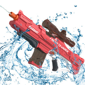 Pistola de Agua Eléctrica, Pistolas de Agua Automáticas con Capacidad de 600 ml para Niños y Adultos, Juguetes de Pistola de Agua con Alcance de hasta <span class=keywords><strong>22</strong></span> Pies, Agua - Product Image 1
