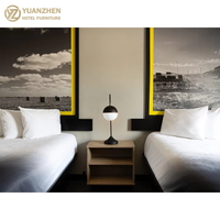 Wyndham Super 8 Meubles d'hôtel Meubles en bois au design moderne pour chambre d'hôtel