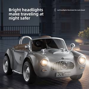 Fabrik-Bestseller Elektrisches Plastik-Spielzeugauto mit Fernbedienung Neues Design 4WD 2-Sitzer Aufsitzfahrzeug für 1-8 Jahre Alte Kinder zum Fahren - Product Image 3