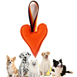 LOGO personnalisé en usine jouet de remorqueur de morsure de chien en forme de coeur fournisseurs interactifs de formation pour animaux de compagnie jouet de chien résistant aux morsures remorqueur de guerre - Product Image 3