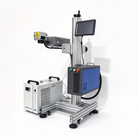 Machine de marquage laser UV JPT 20W personnalisée pour l'impression en ligne à haute vitesse de la date de production, du numéro de lot et du numéro de série sur les bouchons de bouteilles