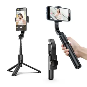 R15 Подвес/Стабилизаторы 360 Вращение держатель для видео штатив L08 Q08 smart shooting Selfie Stick мобильный телефон карданный стабилизатор - Product Image 1