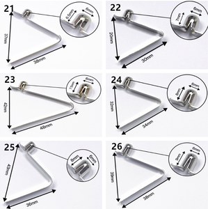 Usine personnalisée bouton unique pagaie Kayak Snap verrouillage Clip ressort Camping pôle pince en gros ressort fixation pince - Product Image 3