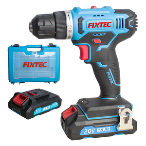 ชุดเครื่องมือไฟฟ้าไร้สาย FIXTEC รุ่น FCD2001X ขนาดเล็ก 20V พร้อมแบตเตอรี่ Li-ion 2 ก้อน ชุดสว่านไร้สายขนาดเล็ก FCD2001X FCD2001X Mini Dr - Product Image 1