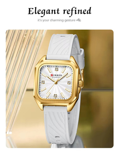 Montre CURREN 9113 pour infirmière, cadran facile à lire, montres à bracelet en silicone, montres à aiguilles et montres pour infirmière 24 heures - Product Image 6