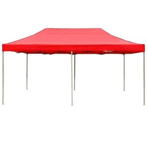 Tente de salon professionnelle extérieure double couche avec cadre en aluminium 10x20, logo personnalisé, toile Oxford/toile imperméable en caoutchouc moulé à l'air argenté - Product Image 5