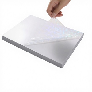 Nouveau film de plastification à froid Yalan A4 en PVC, feuille d'autocollants vinyle holographique, auto-adhésif, imperméable, mat - Product Image 3
