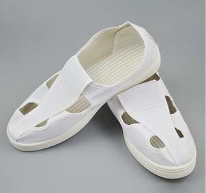 Scarpe <span class=keywords><strong>ESD</strong></span> in Rete con Suola in PU, Traspiranti, Riutilizzabili, Lavabili, Antistatiche, per Camere Bianche, Calzature da Lavoro <span class=keywords><strong>ESD</strong></span> in PU - Product Image 3