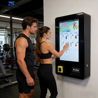Distributeur automatique de préservatifs à écran tactile de 32 pouces avec lecteur de carte, fonction de vérification d'âge SDK, Wi-Fi activé, design personnalisable