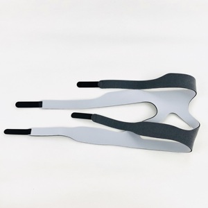 Custom Logo Universele Grijze <span class=keywords><strong>Cpap</strong></span> Hoofddeksels Bandjes Medische Ademhalingsapparaatmasker Hoofdband Strap Neusmasker Hoofddeksels Band - Product Image 4