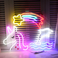 Xmas Ambient Holiday Lampe Cadeau Acrylique Conseil Décoration Suspendus Mur Art Décor Salle De Jeu Bar Alien bonnes vibes seulement Neon Lights