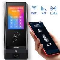 Système de contrôle d'accès CT9 WiFi HTTP MQTT Linux avec lecteur RFID NFC Mifare et écran tactile