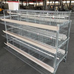Poulailler en fil de fer galvanisé d'<span class=keywords><strong>occasion</strong></span>, durable, type H, avec une longue durée de vie, 3-5 niveaux, pour l'élevage de volailles au Kenya - Product Image 6