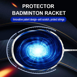 Knowzz S8 — raquettes de <span class=keywords><strong>badminton</strong></span> personnalisés, nouveau produit de liquidation, mise à niveau, cadre protecteur avec brevet, noir - Product Image 5