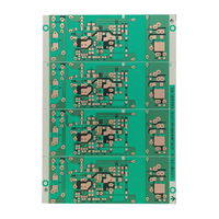 Carte de circuit imprimé (PCB) vierge haute fréquence personnalisée en aluminium pour éclairage LED