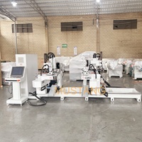 MSK2218 Machine à mortaiser automatique professionnelle à double extrémité arrondie CNC pour le travail du bois, tenonneuse pour bois massif pour chaises en bois