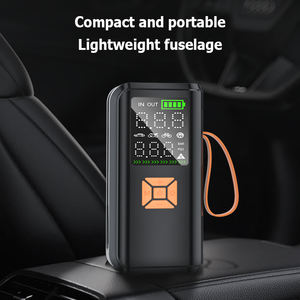 Gonfleur de pneu de pompe à Air de voiture électrique d'affichage numérique Intelligent Portable pour le matériel en métal de boule de moto de vélo de voiture - Product Image 3