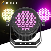 Projecteur LED Par DMX extérieur 54*3W RGBW Ra90 5600K étanche pour concerts, mariages et fêtes