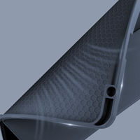 Étui pour tablette en cuir PU fin à trois volets avec support pour stylet S, support magnétique, coque antichoc pour Samsung Galaxy Tab S12 Plus 12,4 pouces