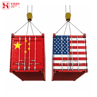 Transitaire maritime FCL Chine-USA, Europe, Canada, Australie, 20GP, 40GP, 40HQ, DDP porte-à-porte