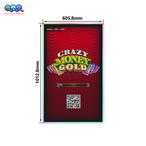 Fullred dọc pcap điện dung màn hình hiển thị công nghiệp chơi game 43 inch màn hình cảm ứng màn hình cho đồng tiền hoạt động trò chơi - Product Image 2