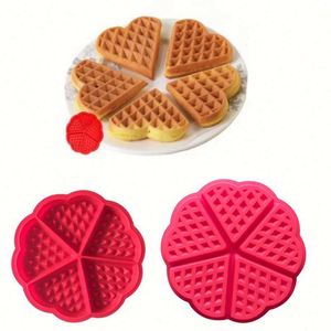 Molde de silicona ecológico para hornear galletas tipo waffle en microondas, con forma personalizada, serigrafiado, desechable, Lfgb - Product Image 3
