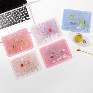 <b>Cooling</b> Mat Ice <b>Pad</b> 16.8x21.5cm Multi Color TPE Desktop Car Student Office Heatstroke Prevention - Product Image 2