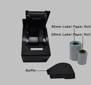 58Mm Nhiệt Máy In Nhãn Hóa Đơn Với Vách Ngăn 80Mm Không Dây Bluetooth Máy In Thanh Toán Cho Doanh Nghiệp Nhỏ - Product Image 5